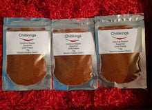 Load image into Gallery viewer, 3X 15g Carolina Reaper Chilli Powders!!! Worlds Hottest Chilli!!! From Chillikings!!!
